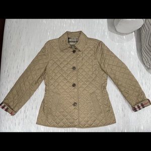 Authentic Burberry Diamond Quilted Jacket Size Large